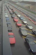 Porsche lineup - starting line